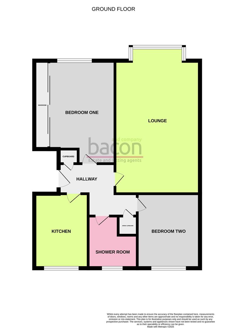 Floor Plan | Flat - Purpose Built | Lincett Avenue, Worthing | For Sale
